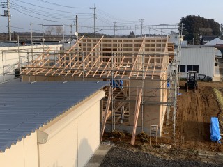 田山建設事務所新築工事・防蟻工事