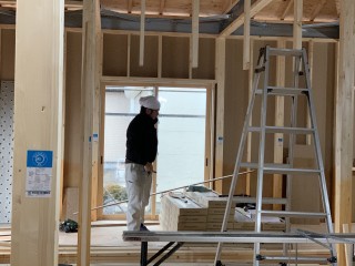 田山建設事務所新築工事・ロンリーサブ