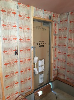 地震に強いテクノストラクチャーの家・新築工事再開