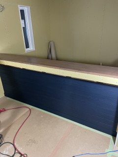 田山建設事務所新築工事・2/16