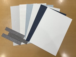 田山建設事務所新築工事・内装の仕上げが決まりました