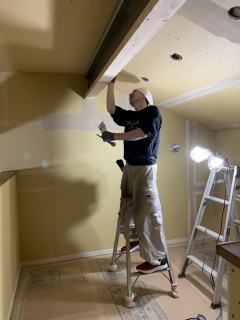 田山建設事務所新築工事・内装工事