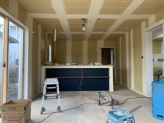 田山建設事務所新築工事・職人の仕事