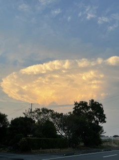 すごい雲だよ！