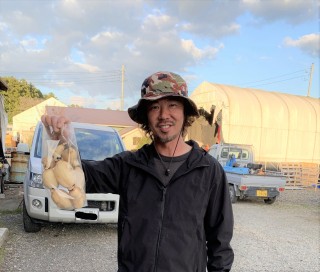 たやまるしぇ出店～皆川君のレンコン～