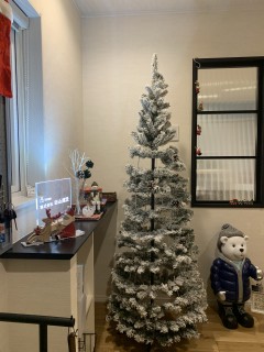 クリスマスソングをききながら