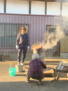 餅つきは終わりましたか