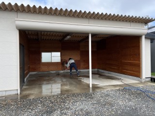 子どものあそび場は雨天決行です