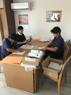 地震に強い家づくり　9/28の様子