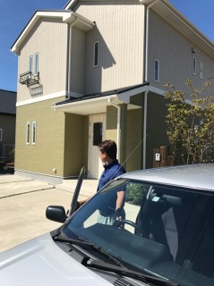 地震に強い家づくり　10/1日の様子