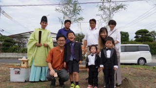 地鎮祭・おめでとうございます