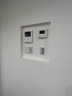 ニッチの中におさまってスッキリ