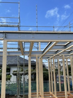 ひたちなか市のお家上棟です