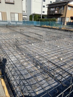 緻密でキレイな配筋