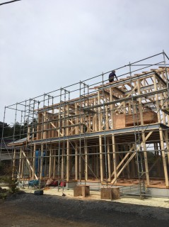 地震に強い家づくり 10/15日の様子