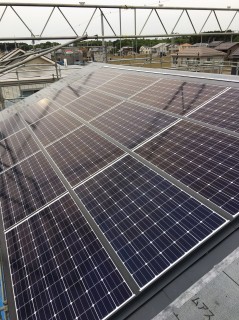 地震に強い家づくり10/16日の様子