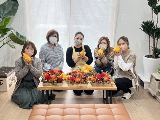 ハロウィンのアレンジメント