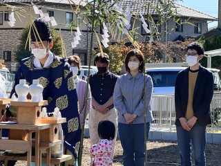 水戸市で地鎮祭