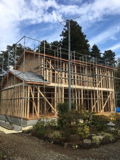 地震に強い家づくり10/17日の様子