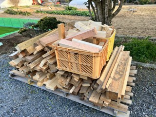 感謝祭・ご自由にどうぞのコーナー