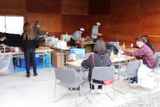 田山建設感謝祭・フードコーナー