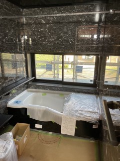 カッコいいお風呂だね