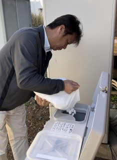 軟水でかかともツルツル