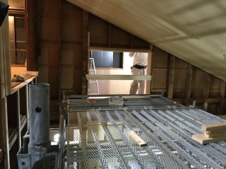 地震に強い家づくり10/23日の様子