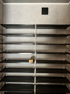 シューズクローゼットに換気扇