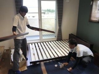 地震に強い家づくり10/28日の様子・完成見学会