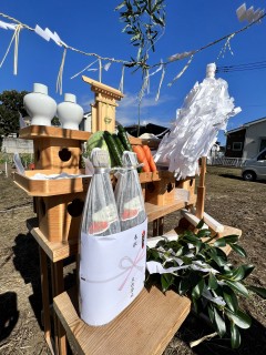 田山建設の家づくり・地鎮祭