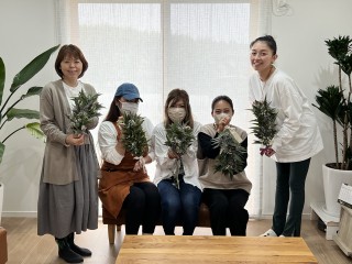 たやまるしぇ・フラワーワークショップ