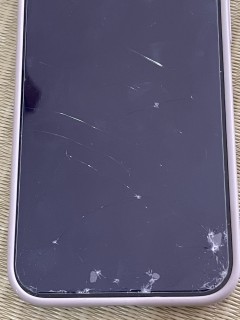 スマホの画面がわれた