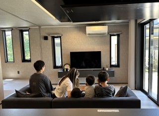 モデルハウス に住むのはこんなご家族