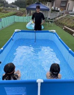 お孫ちゃんとのお盆休み