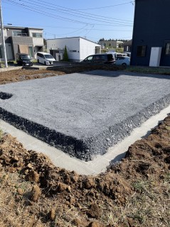 小美玉市羽鳥と羽刈の現場の様子