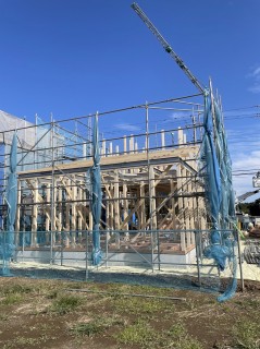 餅まきの準備はオッケー！あとは天気だけ。