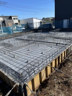 羽鳥の家・配筋検査