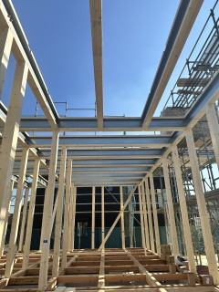 小美玉市羽鳥のお家・上棟