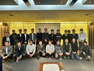 田山建設業者会の忘年会