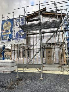 モデルハウス完成前でも見学できます