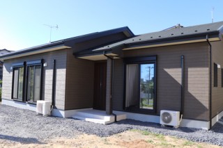 地震に強い家が完成しました