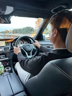 お孫ちゃんを送り届けてきました