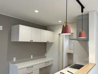 モデルハウスのキッチン