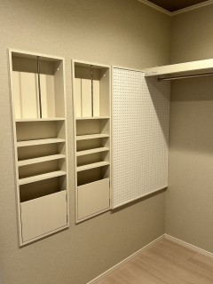 田山建設モデルハウス紹介・ウォークインクローゼット