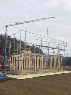 地震に強い家づくり12/20・㊗上棟