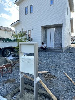 たやまのいえ　ポストを設置しました