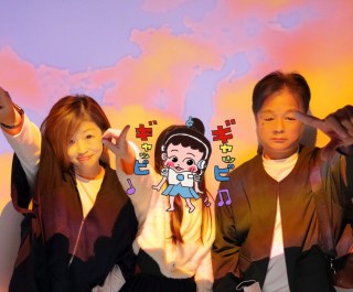 お孫ちゃんとプリ撮った