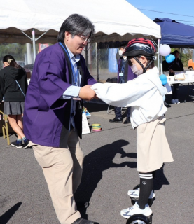 田山建設お客様感謝祭：バランススクーター