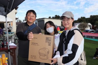 田山建設お客様感謝祭：ガラポン抽選会